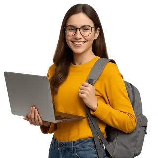 Chica estudiante Oficiate